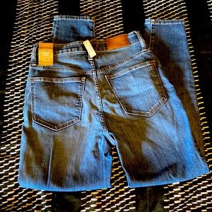 Madewell Curvy High-Rise Skinny Crop Jeans